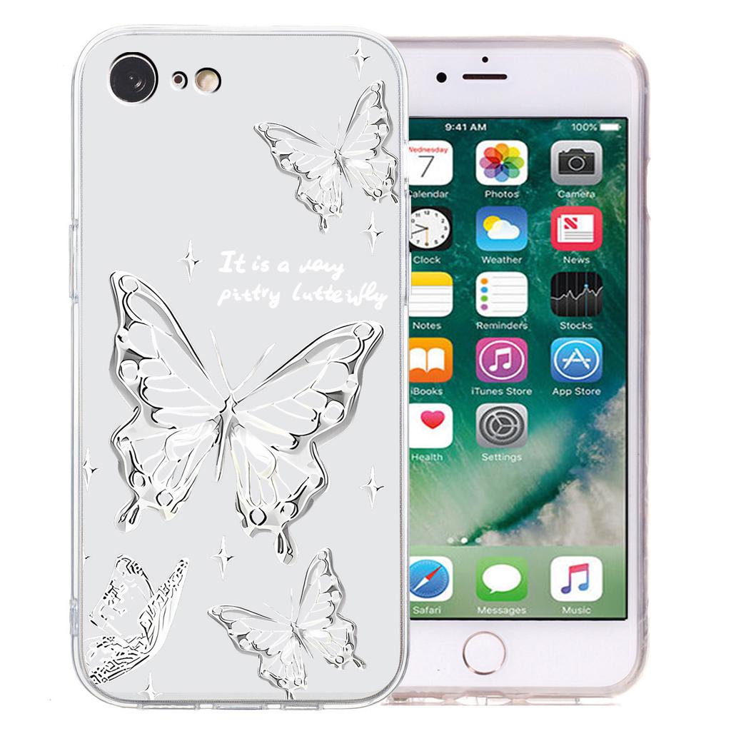 For iPhone 7/8/SE (2020)/SE (2022) Case Printed Pattern TPU Phone Back Cover