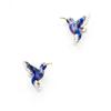 Cute Hummingbird Shape Oil Drop Earrings Popular Ear Jewelry Oil Drop Earrings Women
