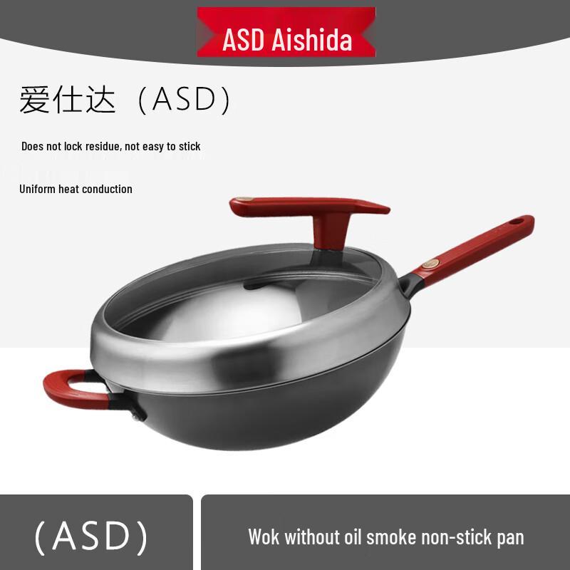 ASD Titanium Non-Stick Wok
