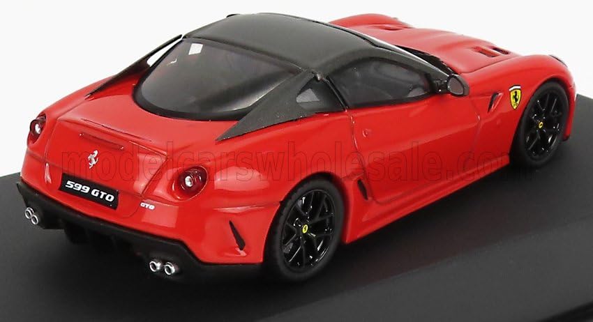 Ferrari Scale Diecast Model Car FERRARI 599 GTO 2010 1/43 (red) [Used]