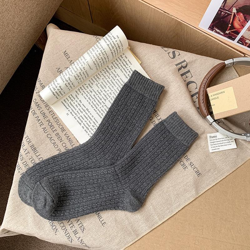 Winter Terry Socks Men S Season Warmth And Thickened Fleece Socks Northeast Cold-Proof Cashmere Boneless Stockings