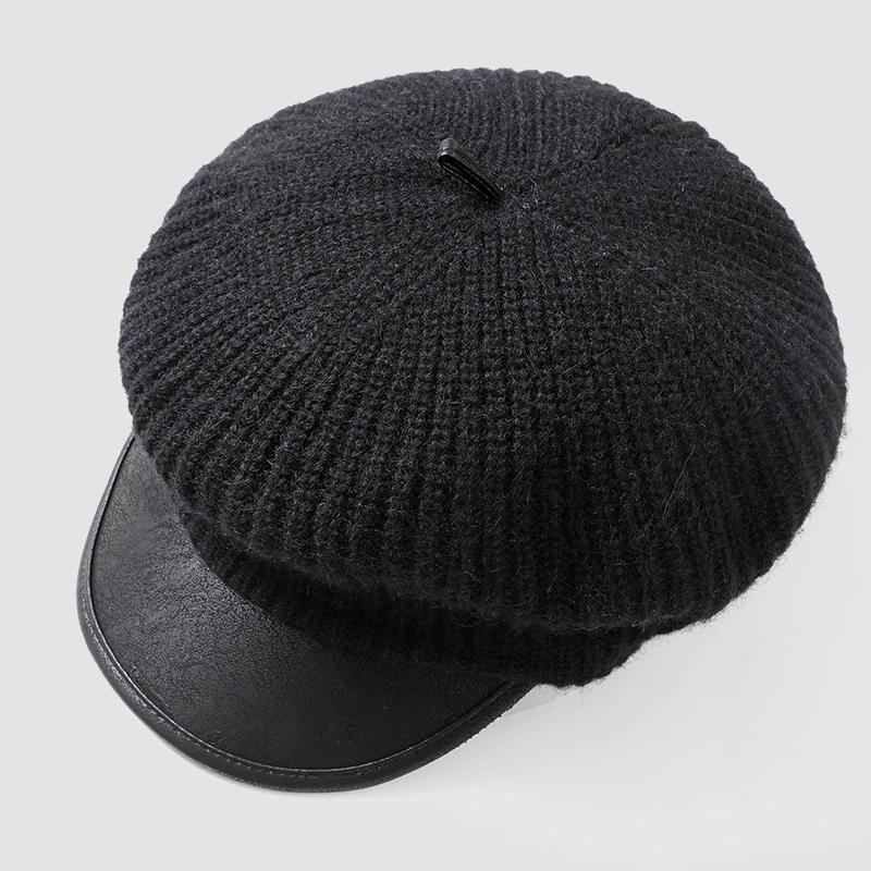 2026 New Young Ladies Wool Winter Fall Knitted Fashion Party Daily Use Warm Artist Beret Hat
