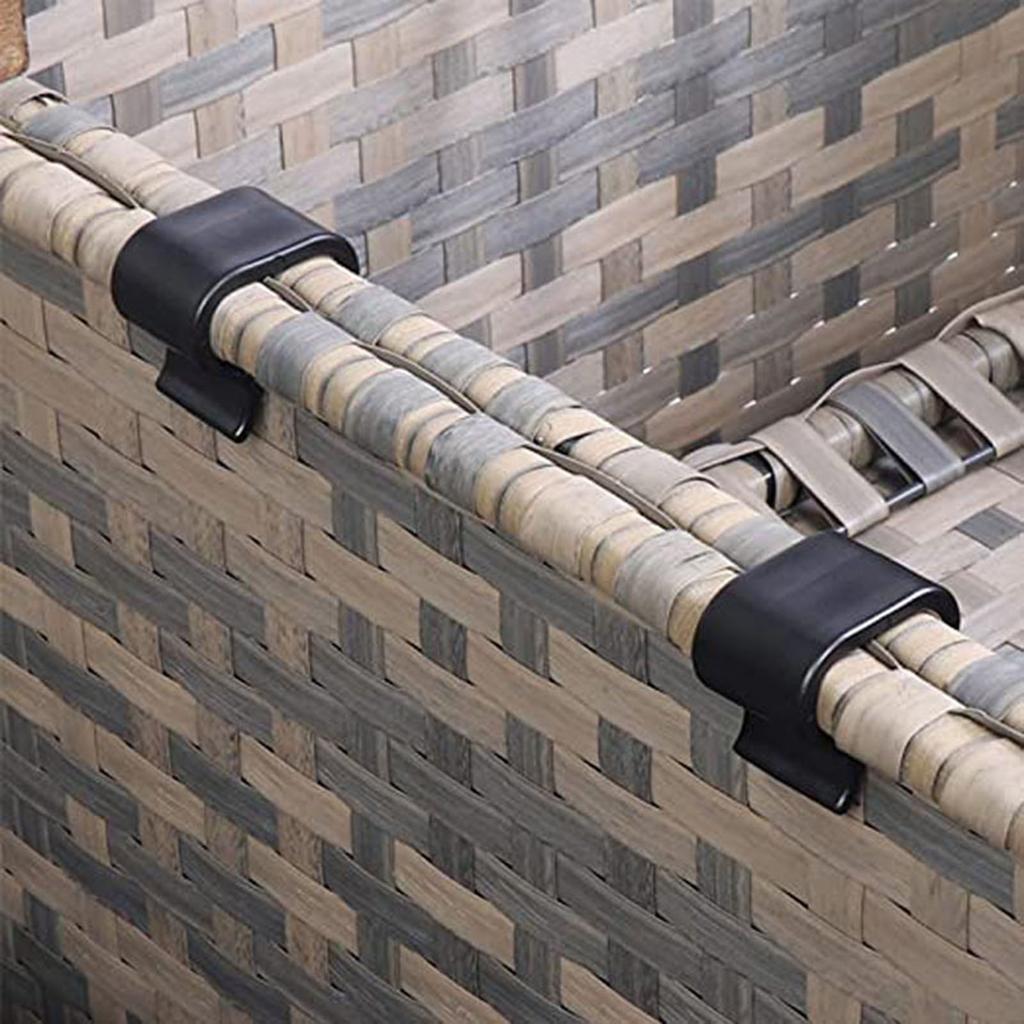 10 Stuks Huis Rotan Meubelclips Vlechtwerk Stoel Bevestigingsmiddelen Terras Bank Klemmen voor Het Verbinden van Modulaire Delen Duurzaam