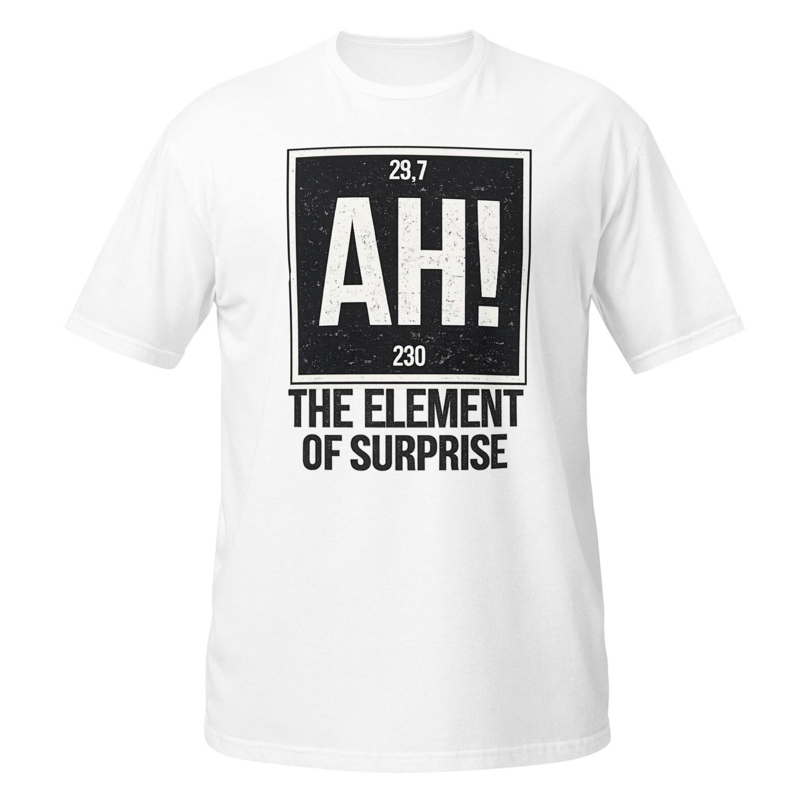 Science Teacher T-Shirt, Chemistry Element Humor Tee, Nerd Gift S
