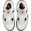 Air Jordan 4 Retro OG GS White Cement 2025 Kids Sneakers Tech-Grey Black Fire-Red IB4171-100