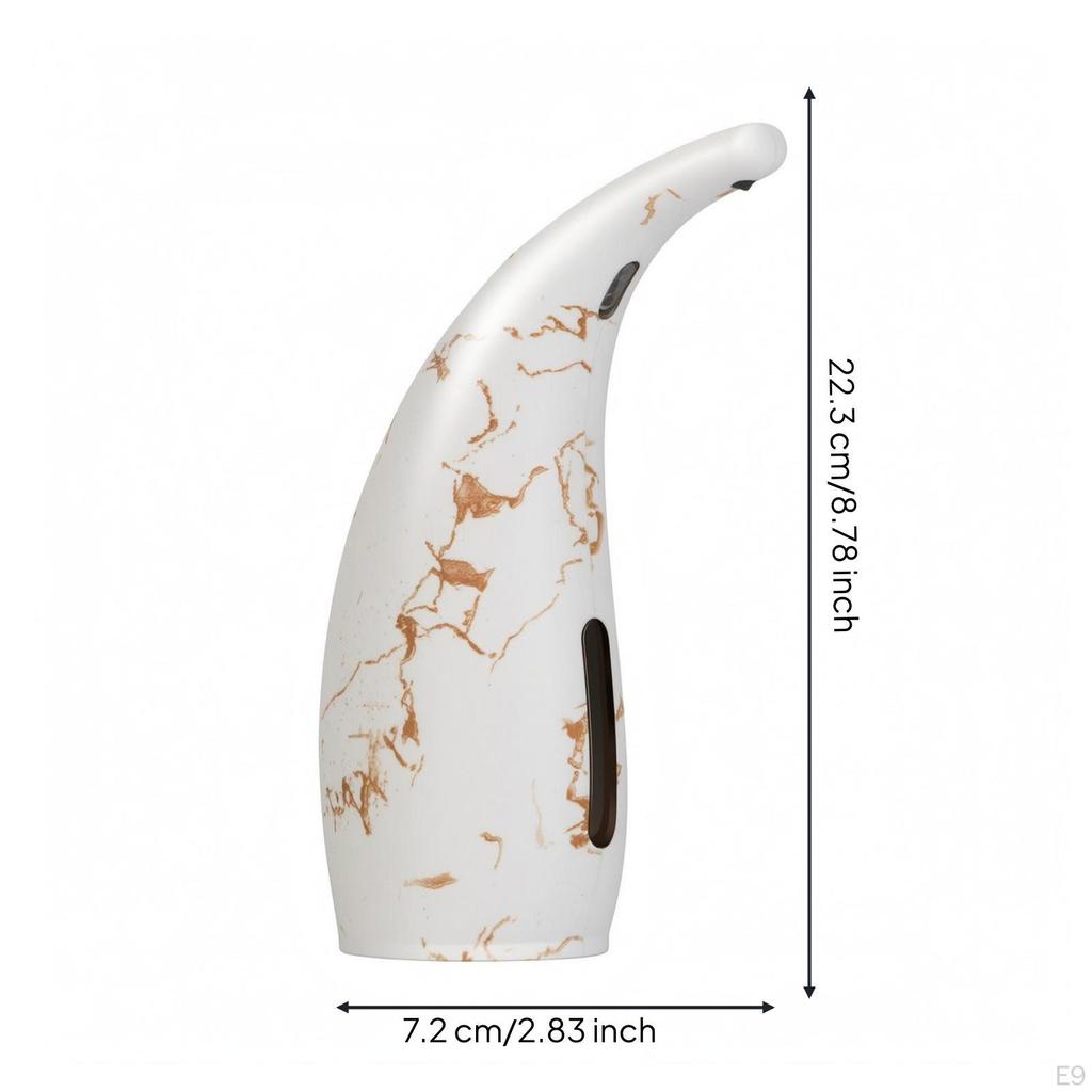 Automatic Soap Dispenser Waterproof Transparent Window Washroom Item Bright