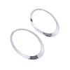 Chrome Headlight Trim Rings for Mini Cooper F54 (Part Numbers: 51137351371 & 51137351372)