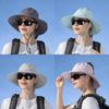 Ice Silk Outdoor Sun Hat With Wide Brim For Summer Hiking And Fishing Protection