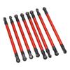 8Pcs Aluminum Alloy RC Linkage Rods for Axial SCX10 1/10 RC Crawler For RC Crawler