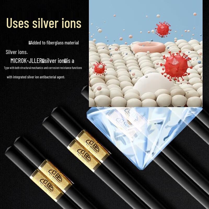 NiChuang Portable Sterilizable Alloy Chopsticks