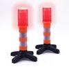 Aolyty 2 Piece Emergency Signal Light, LED Warning Light, Flashlight, Stand, Magnetic Base, Storage
