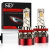 2 Stück H7 H4 LED-Scheinwerferlampen 6500K H1 H8 H11 LED 9005 HB3 9006 HB4 Auto Lampe 120W 60000LM 9012 Hir2 Hohe Leistung Canbus 30SMD CSP Chips Scheinwerfer