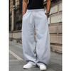 Tepláky High Street Ležérní Kalhoty Pánské Harajuku Y2K Oversized Sport Zimní Podzim Super Pánské Rovné Kalhoty