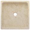 Cream Wash Basin 40 X 40 X 10 Cm Marble