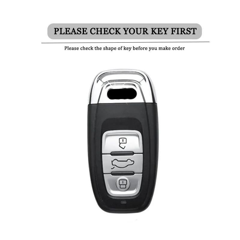 New TPU Car Remote Key Case Cover Shell For B A1 A3 8V A4 B8 B9 A5 A6 C7 A7 A8 Q3 Q5 Q7 S4 S6 S7 S8 R8 TT Holder Accessories