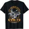 CVN72 USS Abraham Lincoln Men TShirt Short Sleeve Casual 100 Cotton ONeck Summer Men Clothing