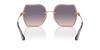 Sunglasses HC7146BD CD454 SHINY ROSE GOLD 60 [Coach] Women's