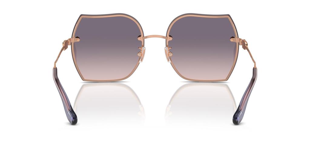 Sunglasses HC7146BD CD454 SHINY ROSE GOLD 60 [Coach] Women's
