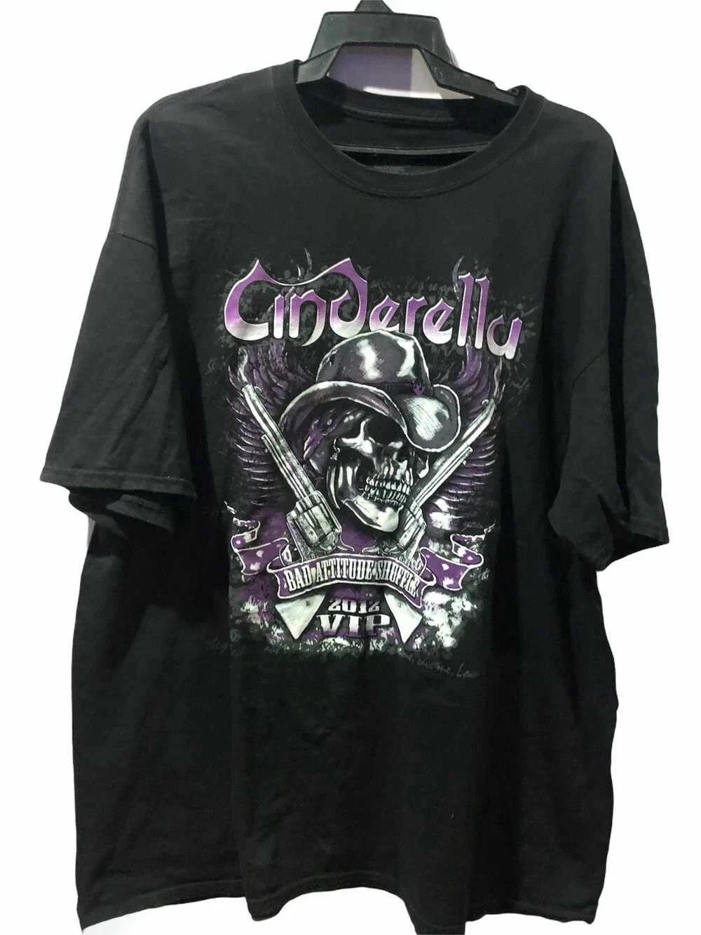 

CINDERELLA Band Black Music Rock Unisex Shirt Adult Tee 4XL