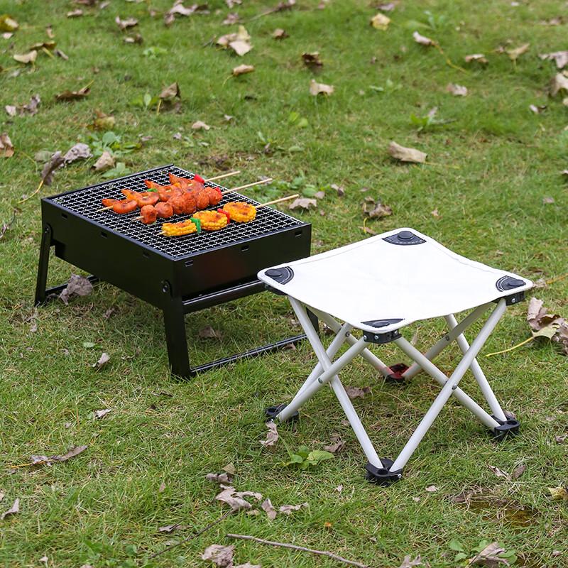 Huilingyang Outdoor Picnic Set with Mini BBQ Grill