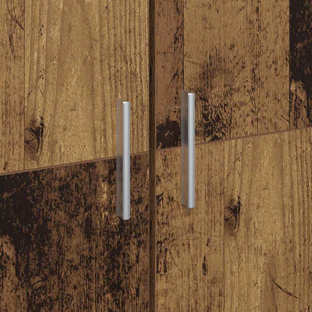 Highboard Reclaimed Wood 60 x 35 x 180 cm Particle Board