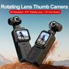5K Ultra Clear Handheld Action Camera 1.69-inch Face Recognition Automatic 270°Rotating Lens Follow Shot Sports Thumb Camera