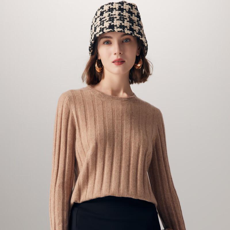 Paro Women's Textured Rib Jacquard Pure Cashmere Sweater