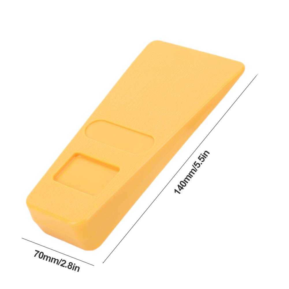 

3Pcs Tree Felling Wedges Plastic Cleaving Chainsaw Wedges Felled Chock Tree Cutting Wedge Logging Spiked Wedge Woodcutting Tool