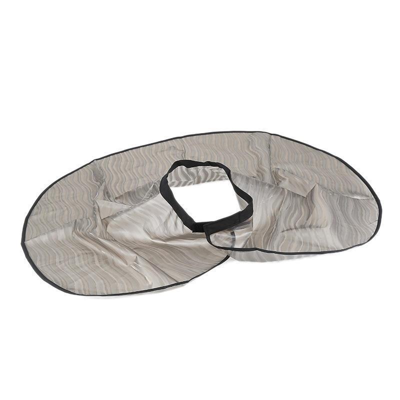 Hair Cutting Collar PVC Waterproof Colouring Cape Barber Cloth Hairdressing Hair Dye Gown Perm Baking Oil Cape Tool
