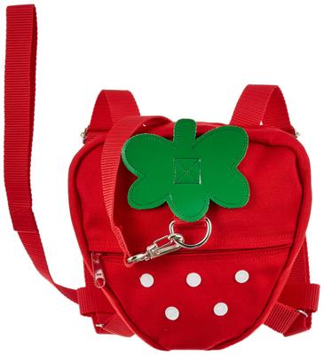 Made In Strawberry Backpack with for and Toddlers To Prevent Your Child from Getting Lost Japan Strap, Red, Kids, Babies,