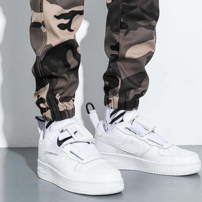 Męskie 2021 Wiosenne Spodnie Skinny Dziewięciopunktowe w Dużym Rozmiarze dla Nastolatków