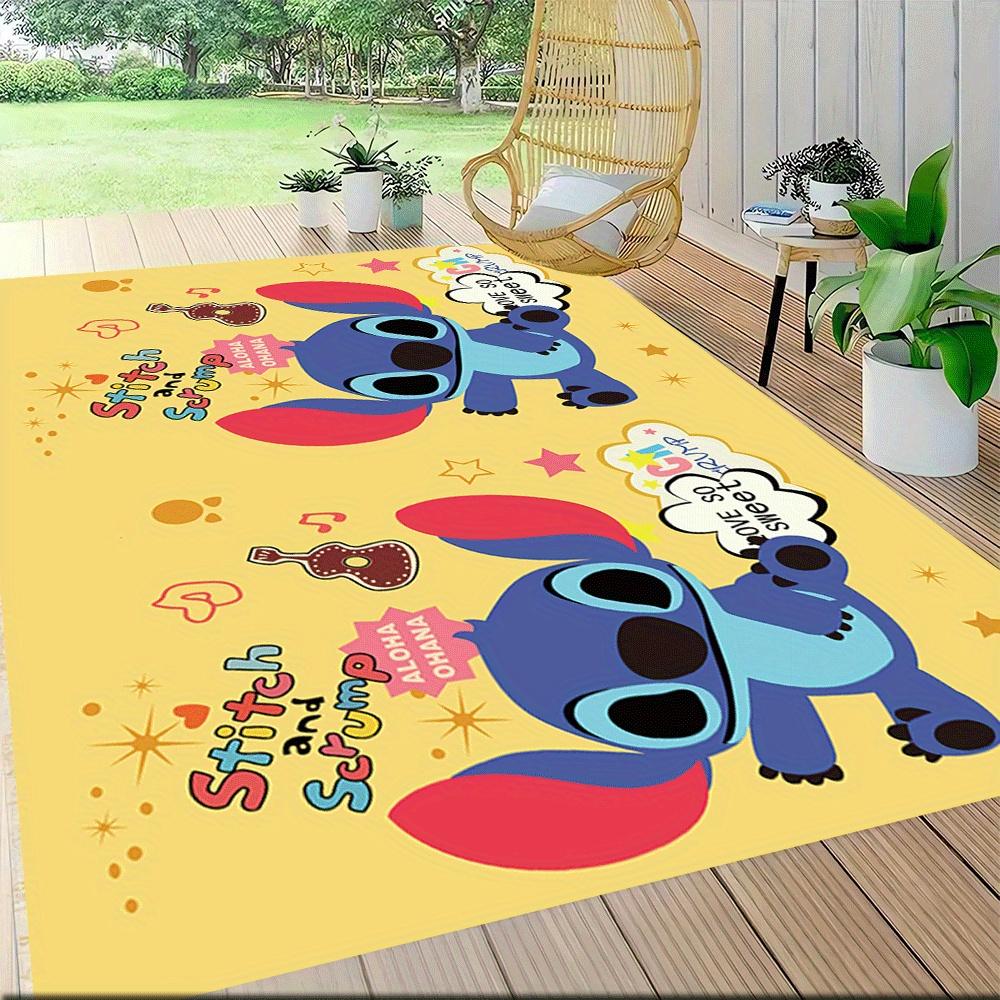 1pc Lilo-and-Stitch-(17)_01 Carpet Area Rug, Bedroom, and Playroom Durable, Stain-Resistant, and Easy To Clean, Living Room