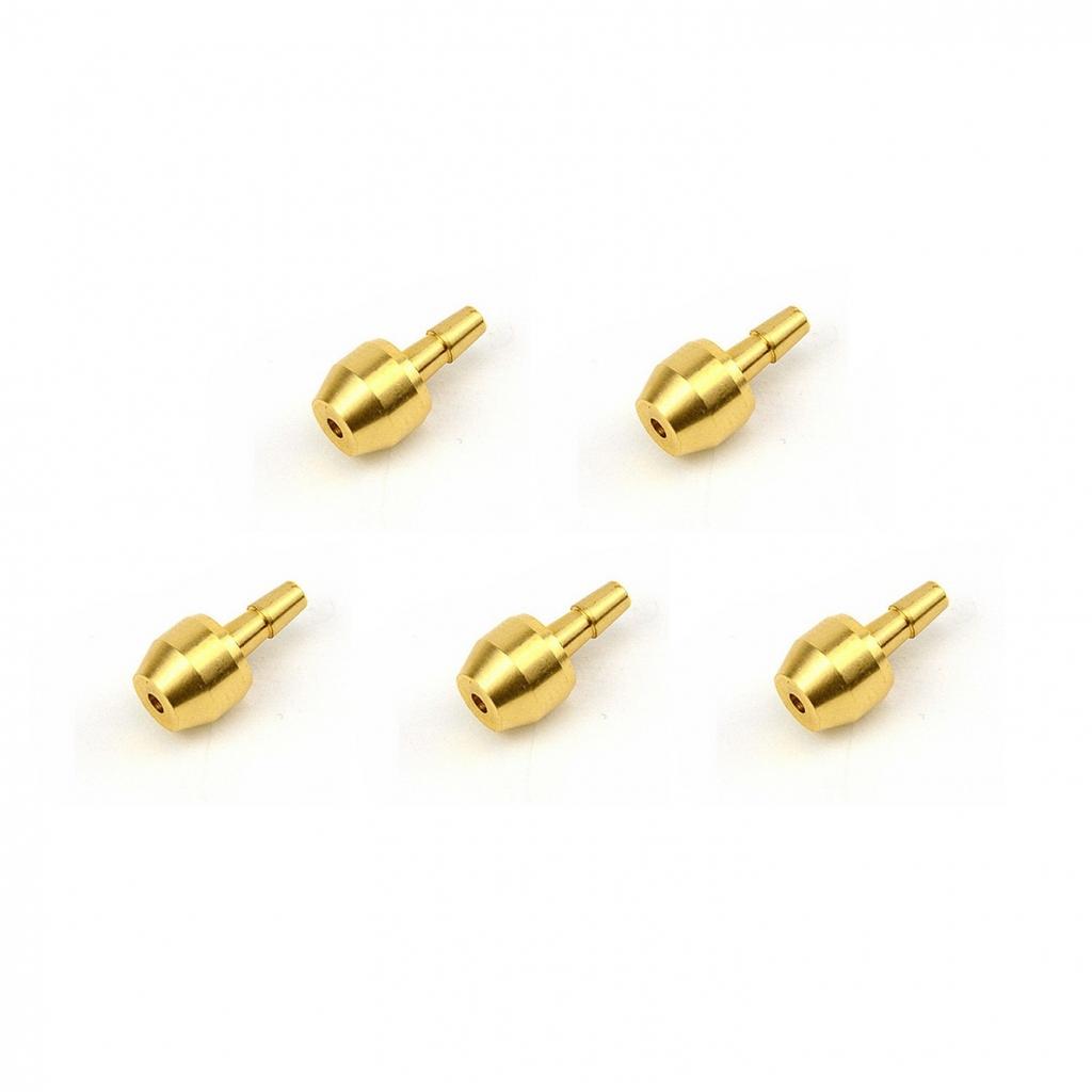 Brake Olive Head For Hayes 5.4mm Tubing Golden Metal Hydraulic Bicycle