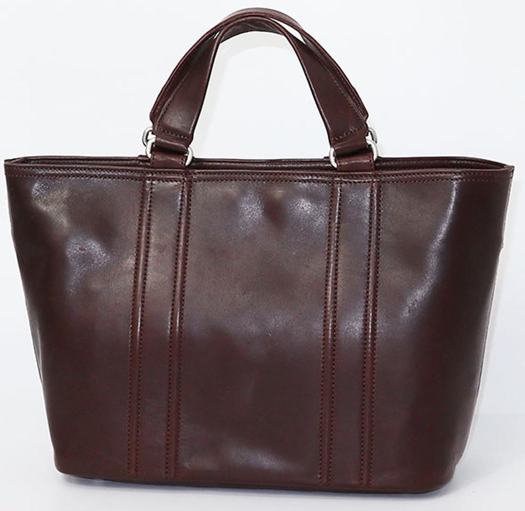 Creed THORSE Horse Leather Tote Bag, 371C755-23, Chocolate