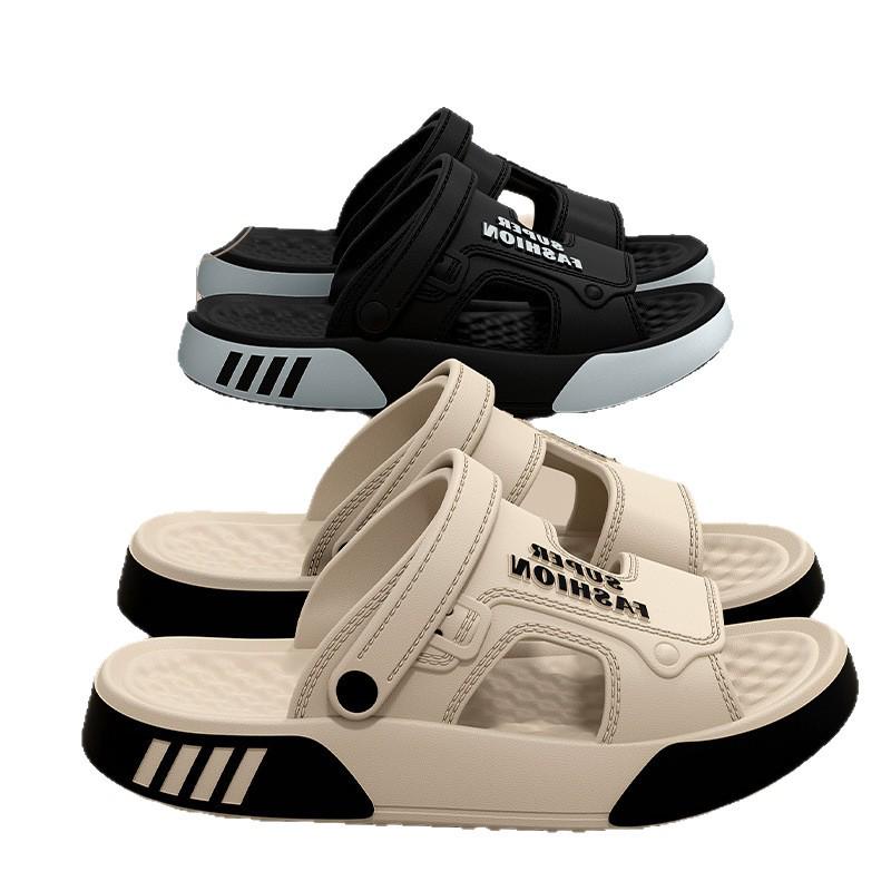 2025 Men's Summer Driving Sandals: Wear-Resistant, Soft Sole, Two-Way, Non-Slip Casual Footwear