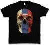 CLASSIC SERBIA SKULL FLAG T-SHIRT - Biker MC Banner Shirt Sizes S - 5XL