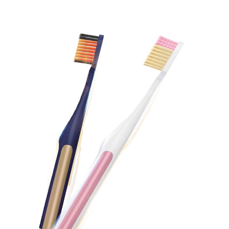 Lion Systema Wide & Thin Volcanic Charcoal Soft Toothbrush
