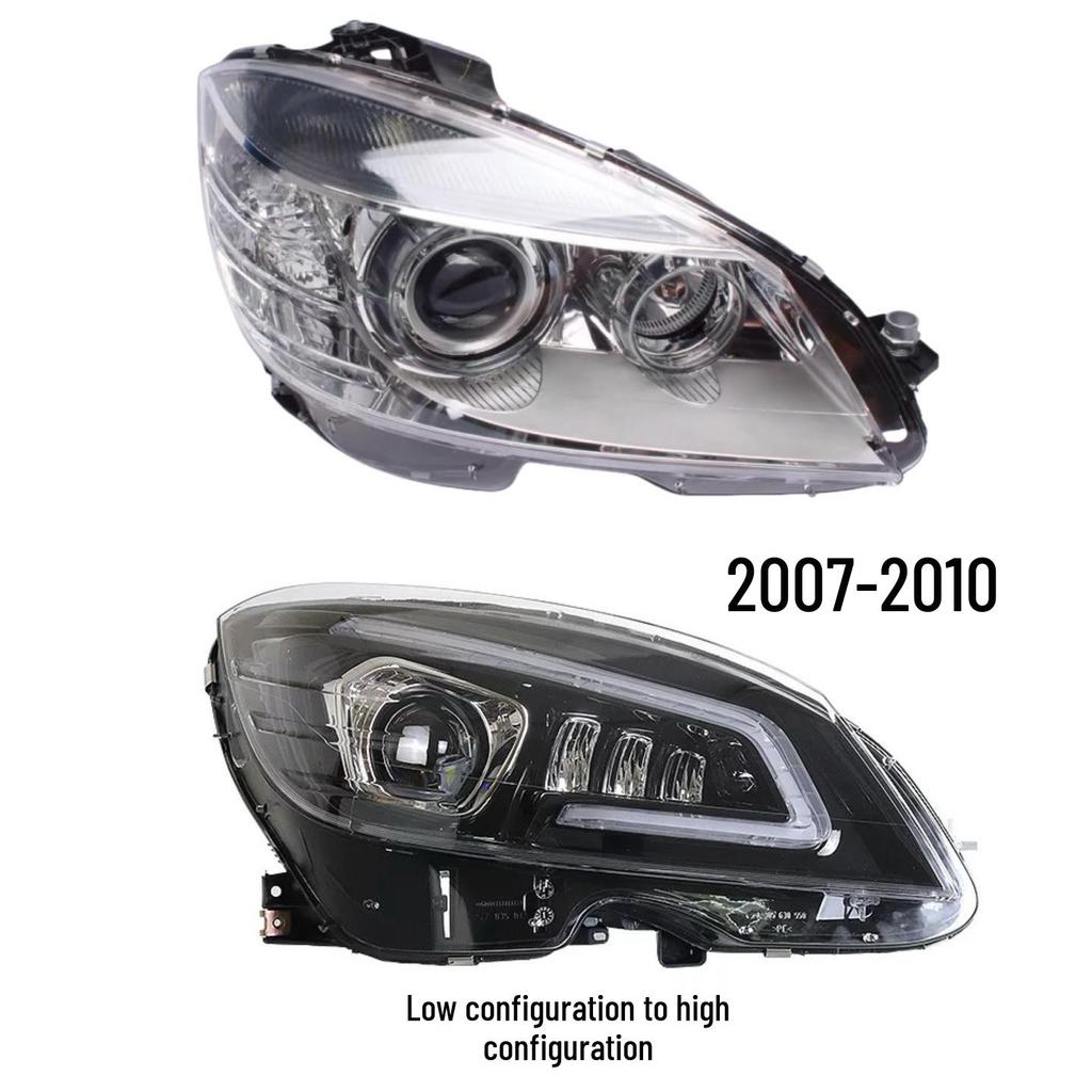 Compatible Headlight Assembly for Mercedes-Benz C-Class (2007-2021) C260/C300/C200