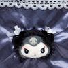 Sanrio KUROMI Boa Face Drawstring Bag ( KUROMI in the Moonlight ) Japan NEW