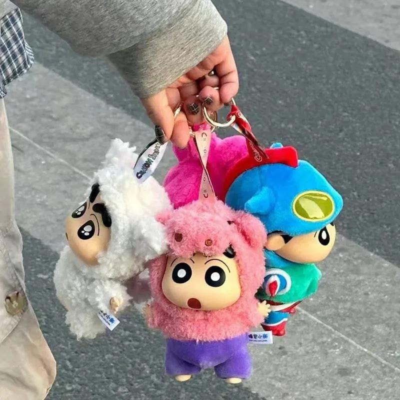 Toptoy CrayonShin-Chan Blind Box Kostümparty Serie Vinylpuppe Anime Actionfigur Mystery Box Kawaii Sammlung Modell Spielzeug Geschenk