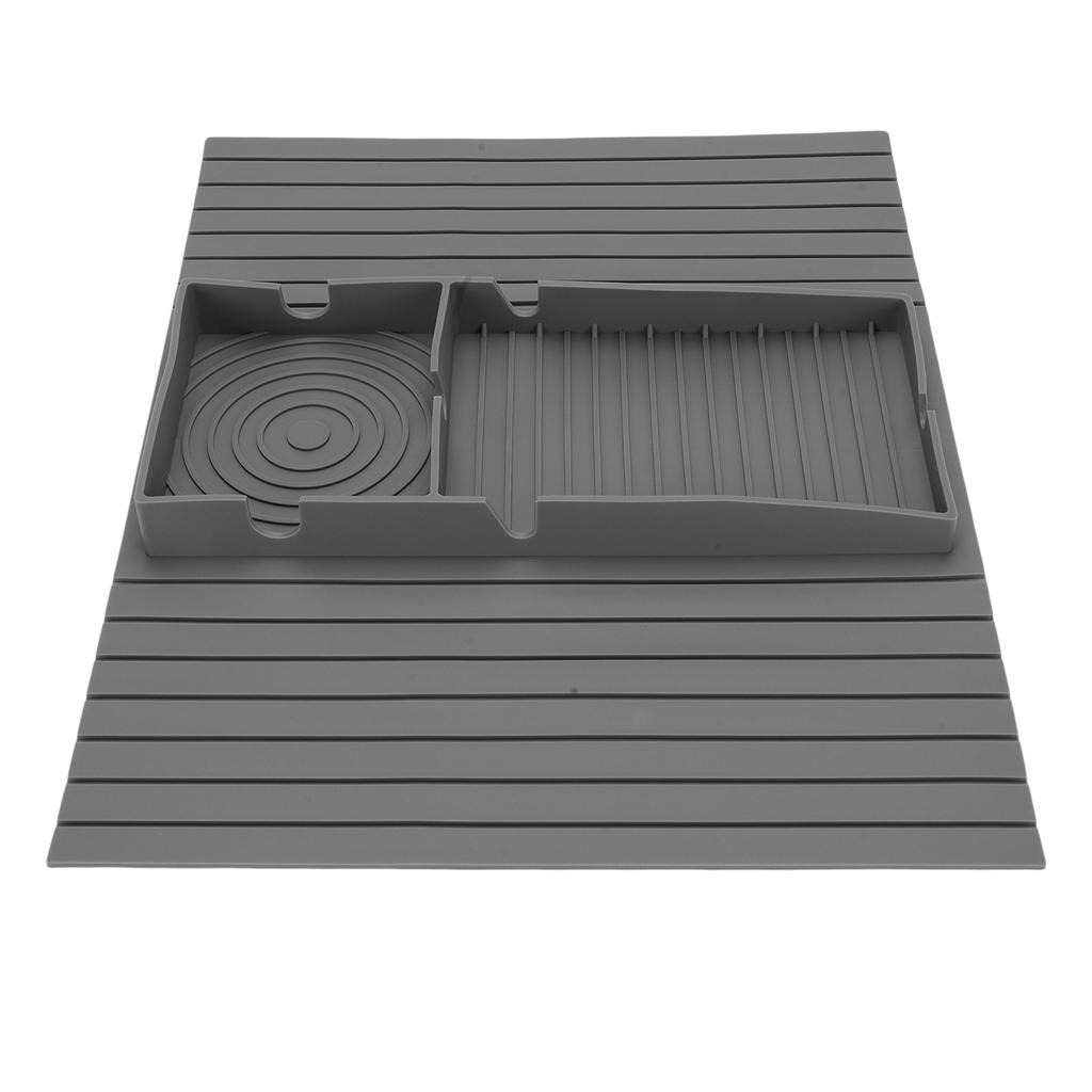 Sofa Armrest Tray Anti Slip Soft Silicone Couch Cup Holder for Coffee Remote Control Phone Snacks