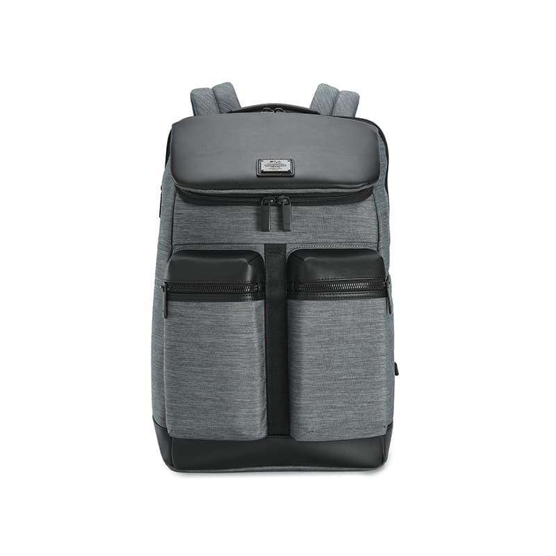 New FILA WHITE Fabric Backpack Men's Carbon Black Gray F13M543102FGY