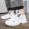 Summer Running Casual Dad Shoes Mesh Breathable New Heightening Sports White Shoes