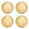 High Visibility Golden Golf Balls Golden Plating Gold Plating Golf Ball  Golf Clubs