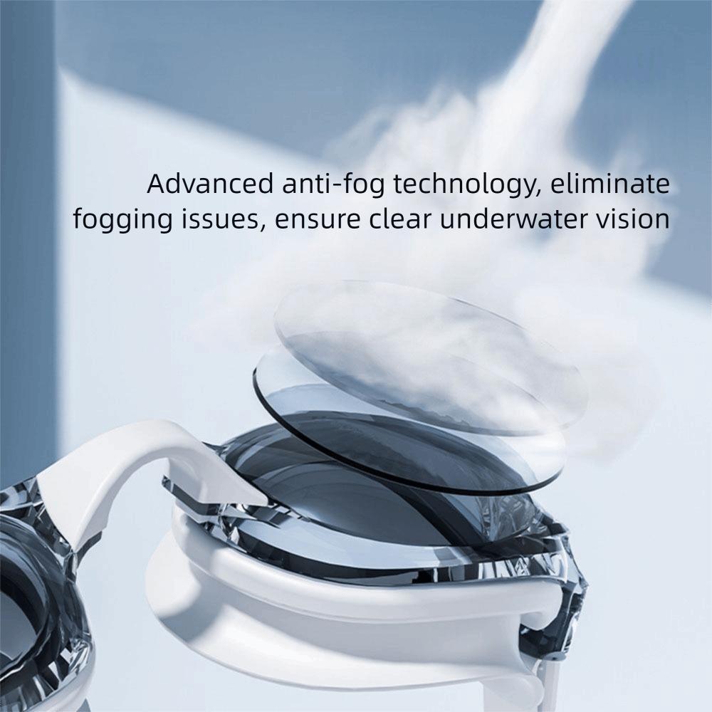 High-definition Swim Eyewear Glasses Silicone Flat Transparent Goggles Swimming Goggles  Pool