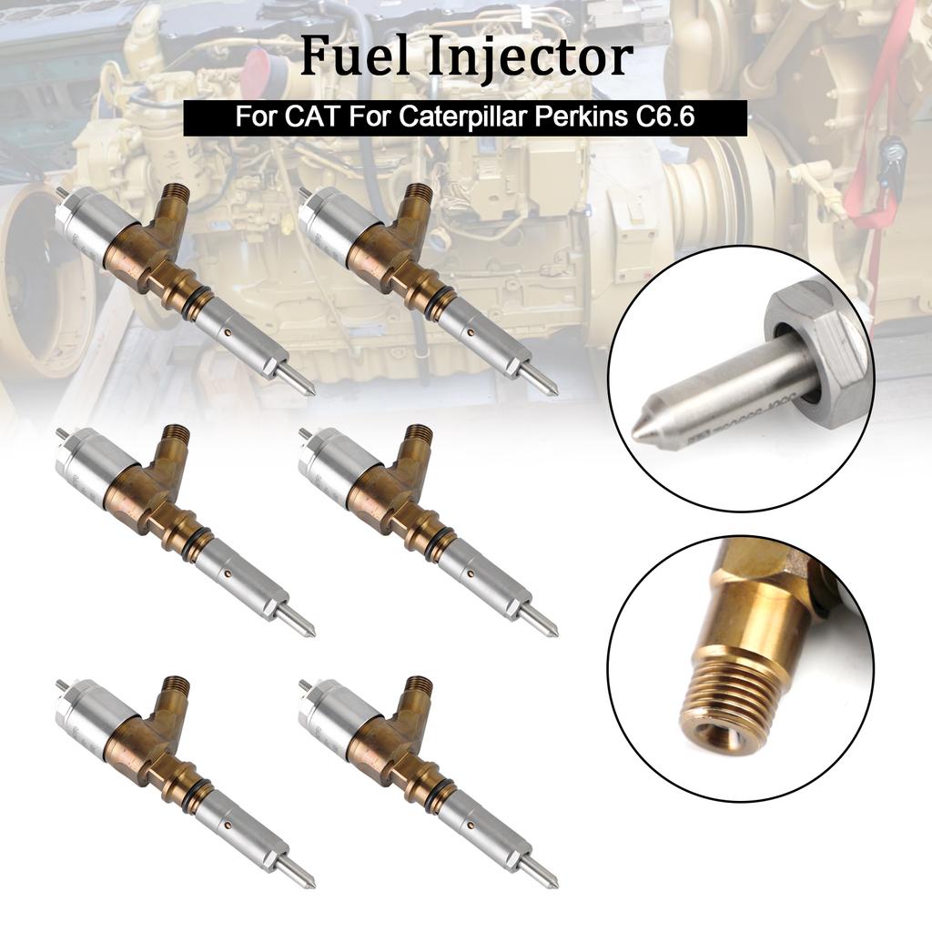 6PS Fuel Injectors 2645A749 Fit for Caterpillar Perkins C6.6 Fit for CAT 320-0690