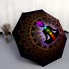 Chakra Balance Meditation Mat: Yoga & WellnessUmbrella, Portable 3-Fold Compact Umbrella for Men & Women Gift