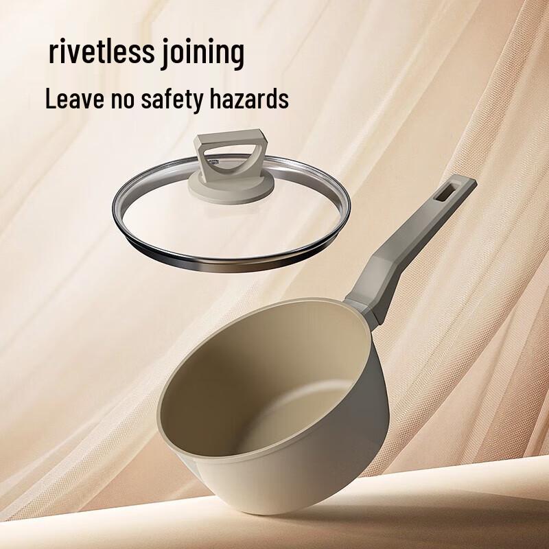 Deburgh 18cm Luminous Zircon White Non-stick Milk Pot