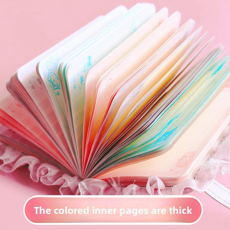 Super Beautiful Lace Cute Handbook High Value Girl Heart Princess Handbook Notebook Birthday Gift