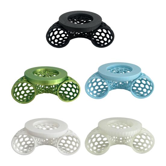 Schwimmender Betta-Tunnel 3D-gedruckt Hohl Betta Kleine Fische Garnelen Lebensraum Höhle Versteck Spielzeug Beschäftigung Aquarium Dekoration Aquarien Zubehör